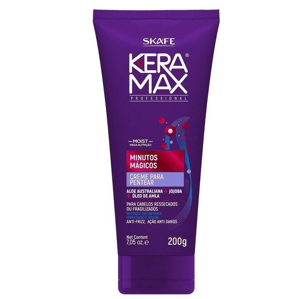 Creme Para Pentear Skafe Keramax Minutos Milagrosos 200g