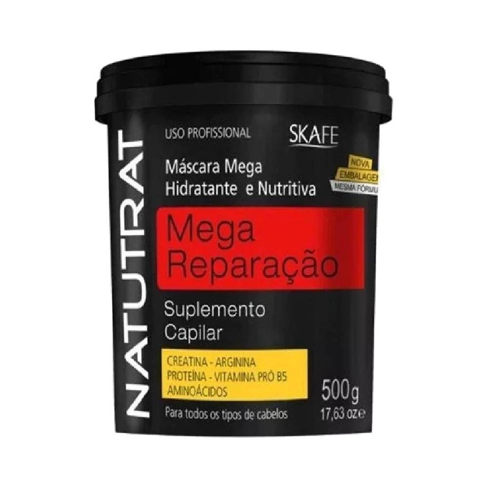 Creme/mascara Tratamento Skafe Natutrat Mega Reparação 500g