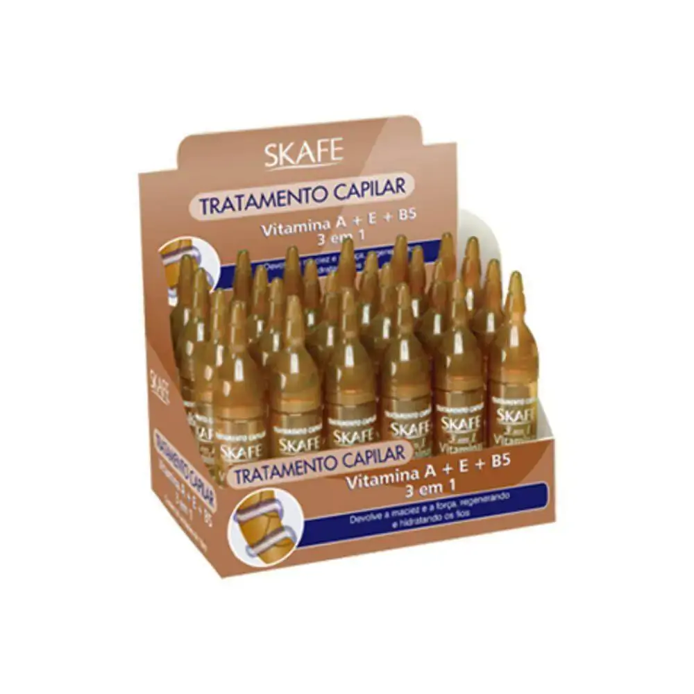 Ampola Skafe Vitamina A E B5 Skafe 10ml