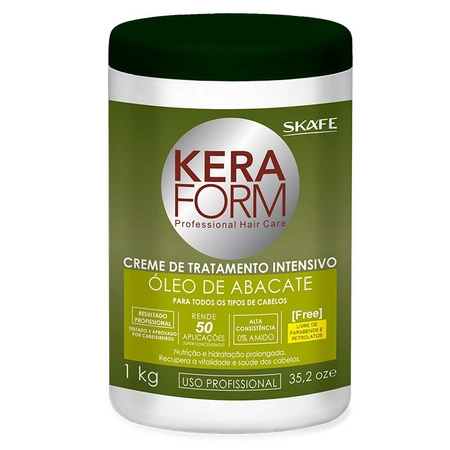 Cr Trat Intensivo Keraform 1kg Abacate