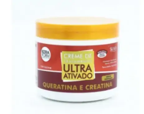 Creme Ultra Ativado Queratina E Creatina 500g