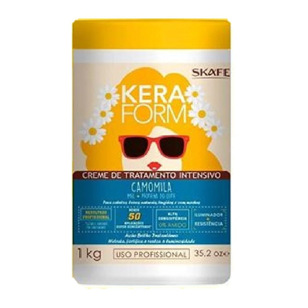 Cr Trat Intensivo Keraform 1kg Camomila