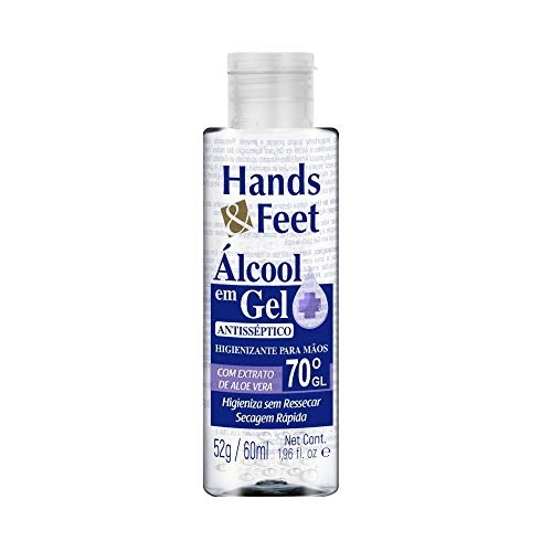 Alcool Gel Hands E Feet 52g