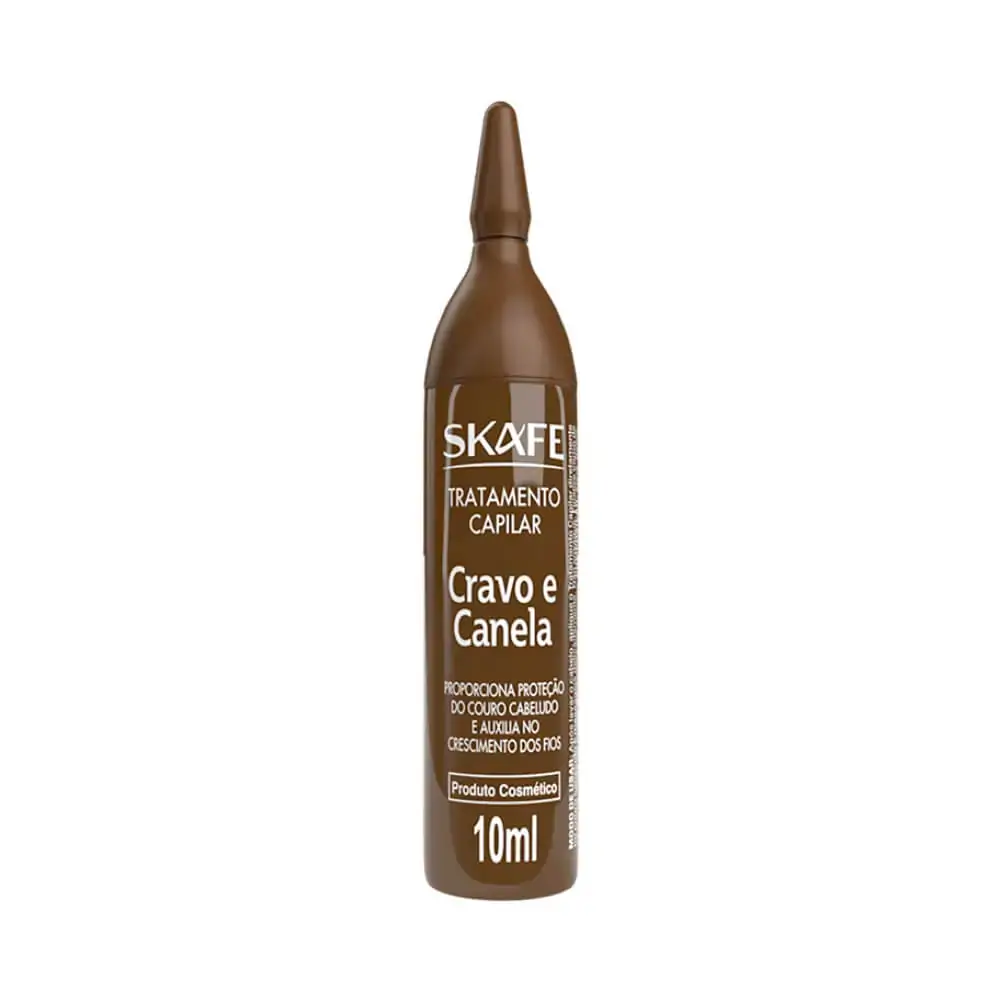 Tratamento Capilar Cravo E Canela Skafe 10ml