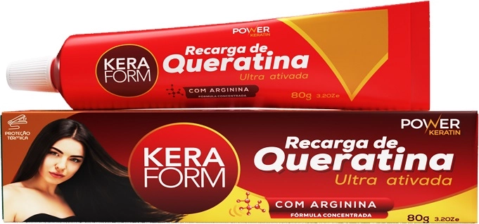 Recarga Ultra Ativada Keraform 80g Power Queratina