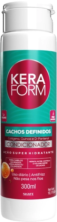 Cond Skafe Keraform 300ml Cachos Definidos