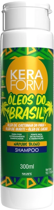 Sh Skafe Keraform 300ml Oleos Do Brasil