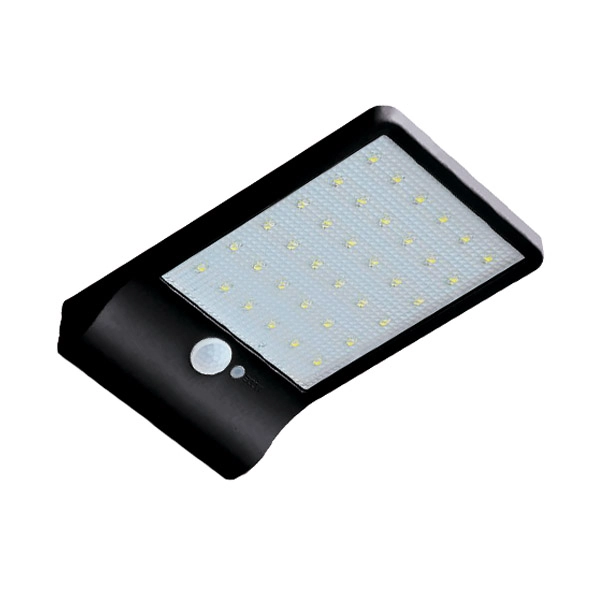 Arandela Solar C/sensor 2w 6000k 300lm Preto-ctb