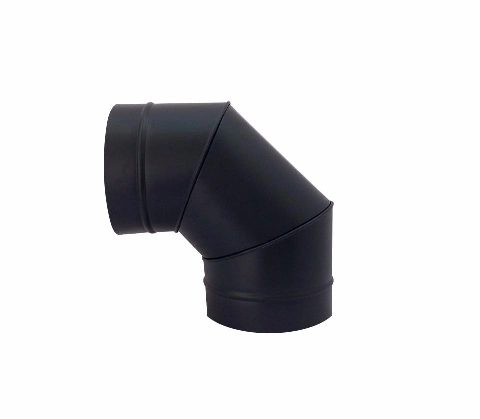 Curva / Cotovelo Preta 90° De 100 Mm De Diâmetro