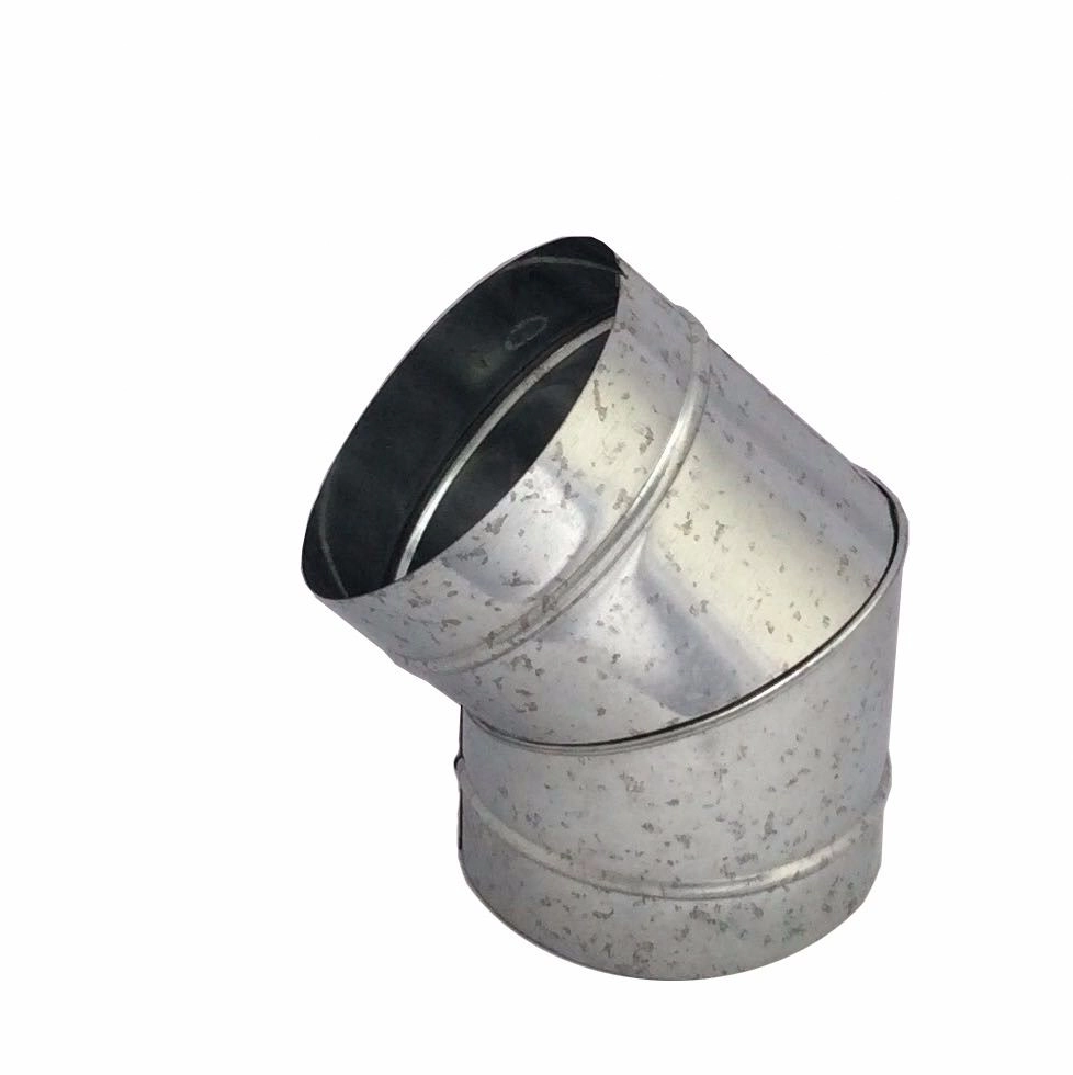 Curva Galvanizada 45° De 100 Mm De Diâmetro