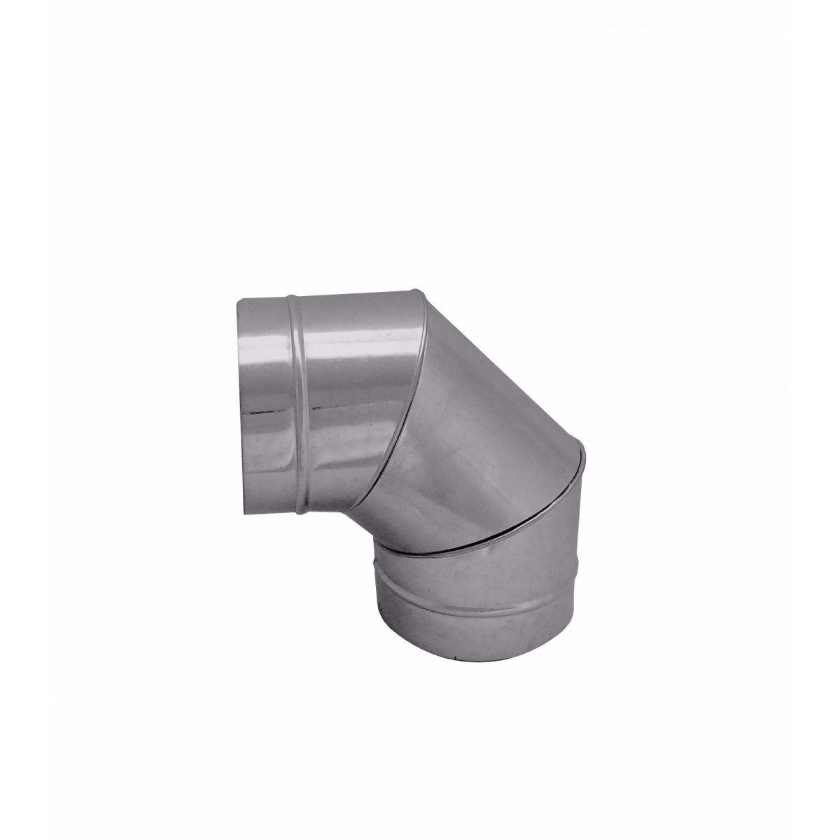 Curva / Cotovelo Galvanizada 90° De 130 Mm De Diâmetro