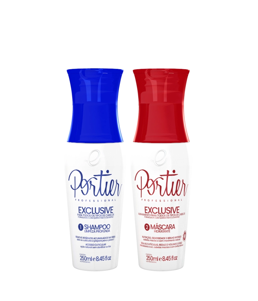 Kit Progressiva Portier Exclusivinha 250ml