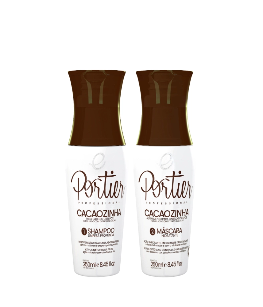 Kit Progressiva Portier Cacaozinha 250ml