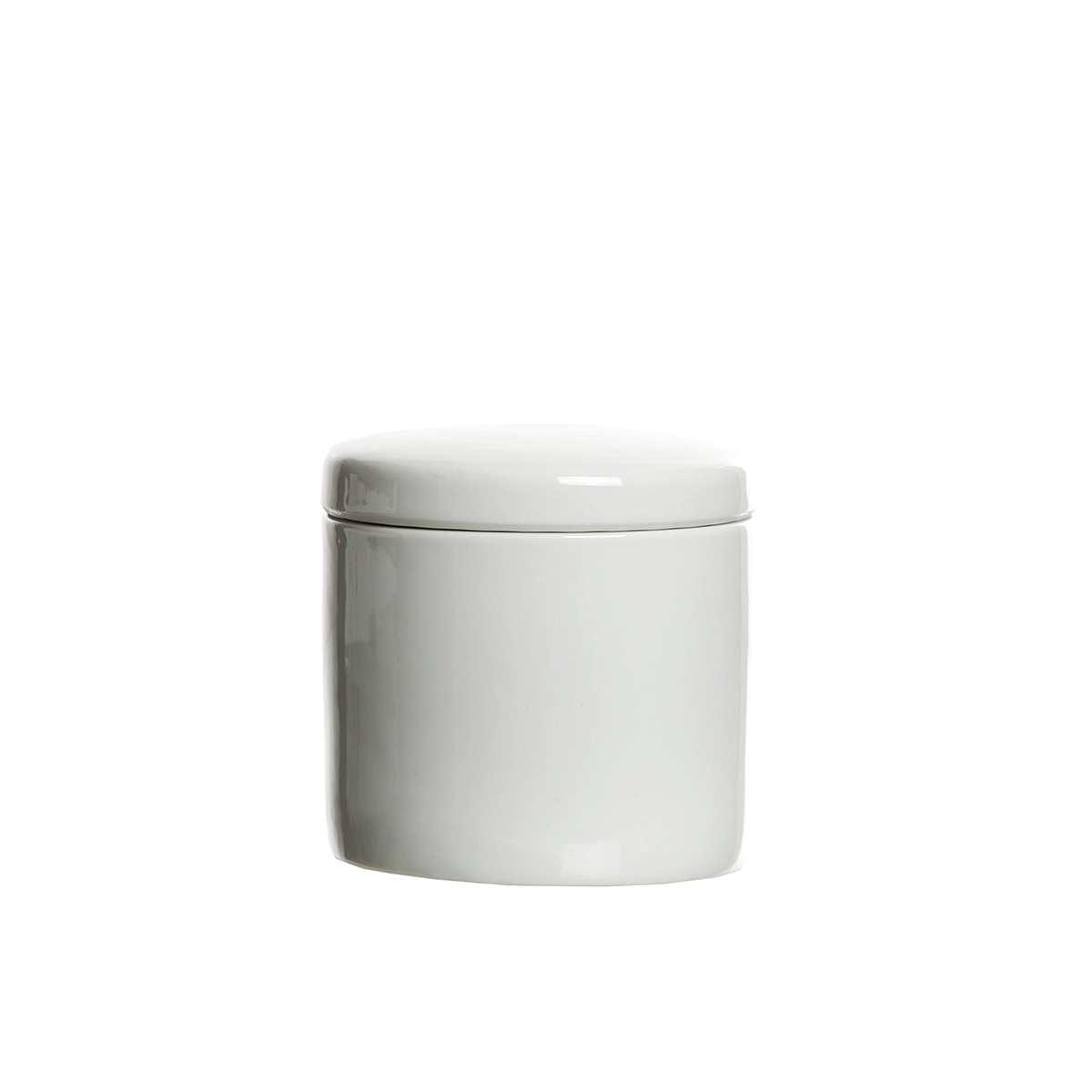 Pote Porcelana Pequeno Branco Higiene Bebê