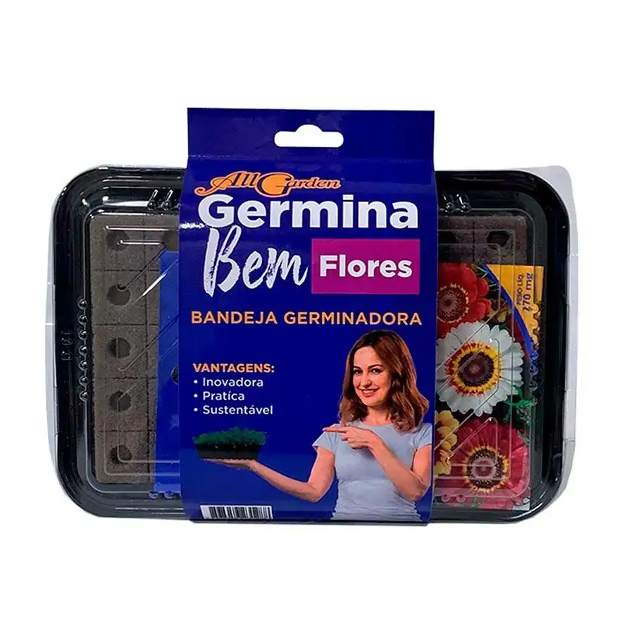 Germina Bem All Garden Flores Cx C/ 6 Und