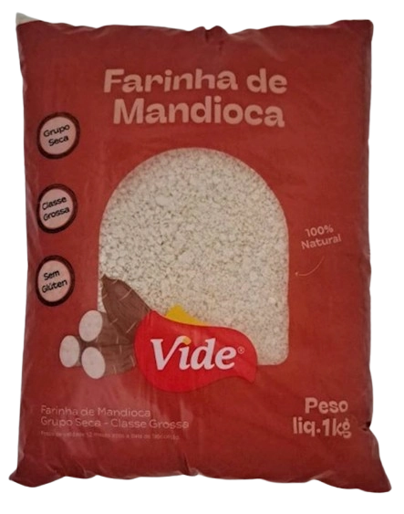 Farinha Mandioca Vide Grossa 1kg