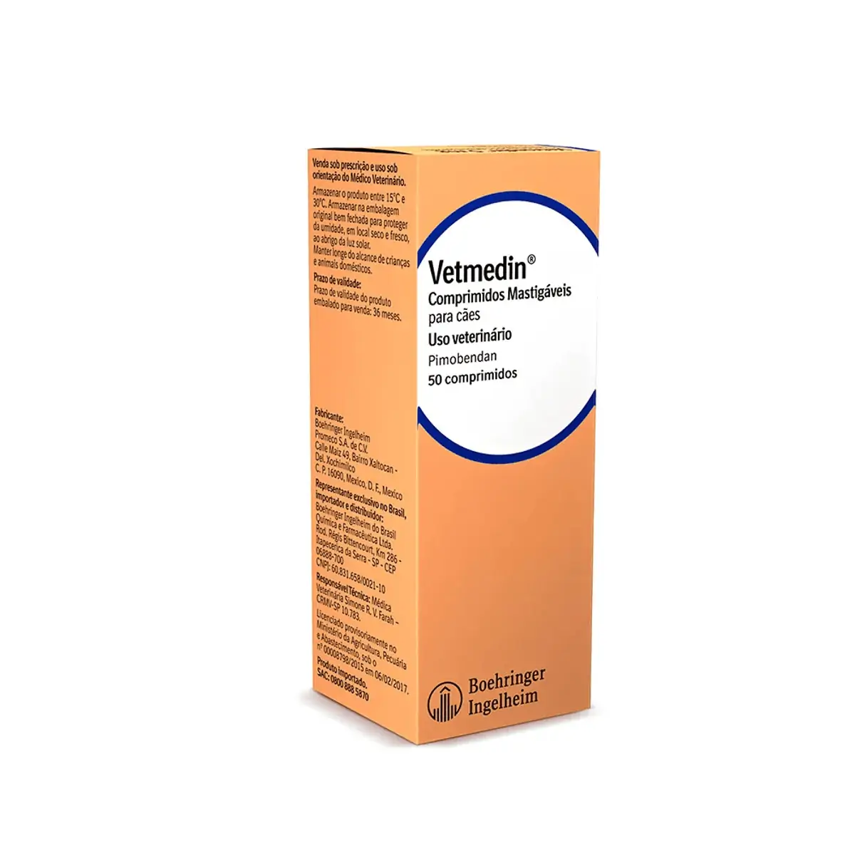 Med.vetmedin 5mg 50 Comp Caes
