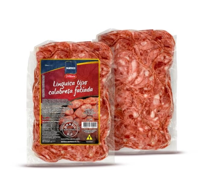 Ling Tipo Calabresa Suinco Fat 1kg