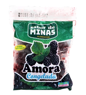 Fruta Cong.sabor Minas 120g Amora