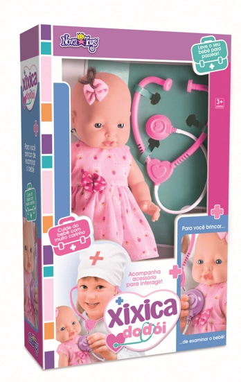 Boneca Xixica Dodoi 1146 Nova Toys