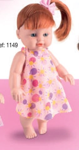 Boneca Yukinha Hair Ruiva Ref.1149 Nova Toys