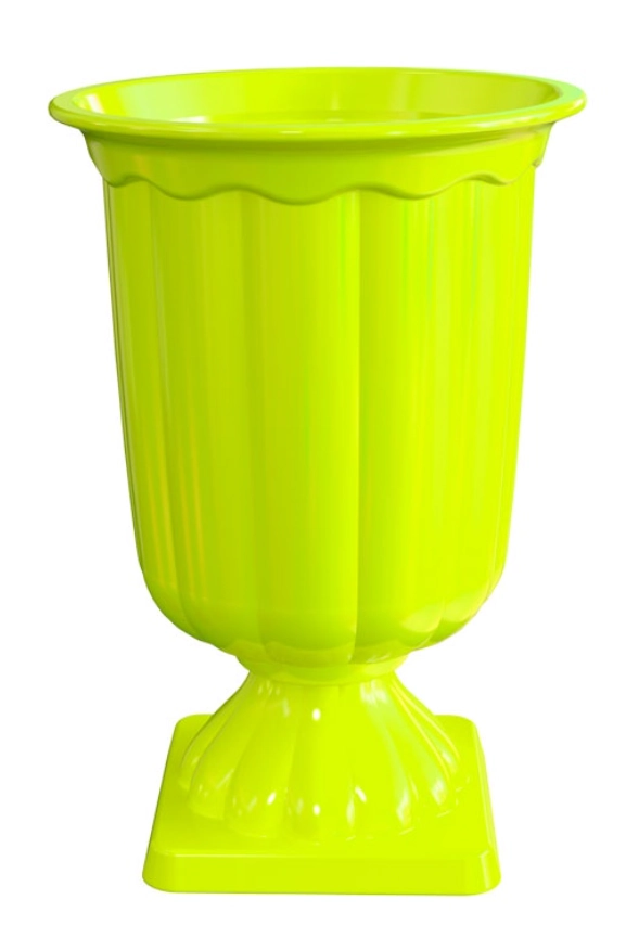 Vaso Grego Amarelo Neon