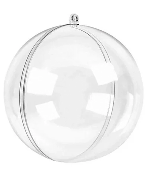 Bola Acrilica 8,5cm C/6un