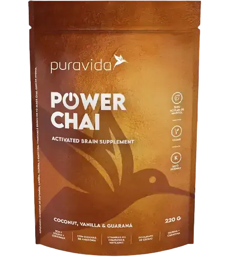 Power Chai Activated Brain Supplement Puravida 220g