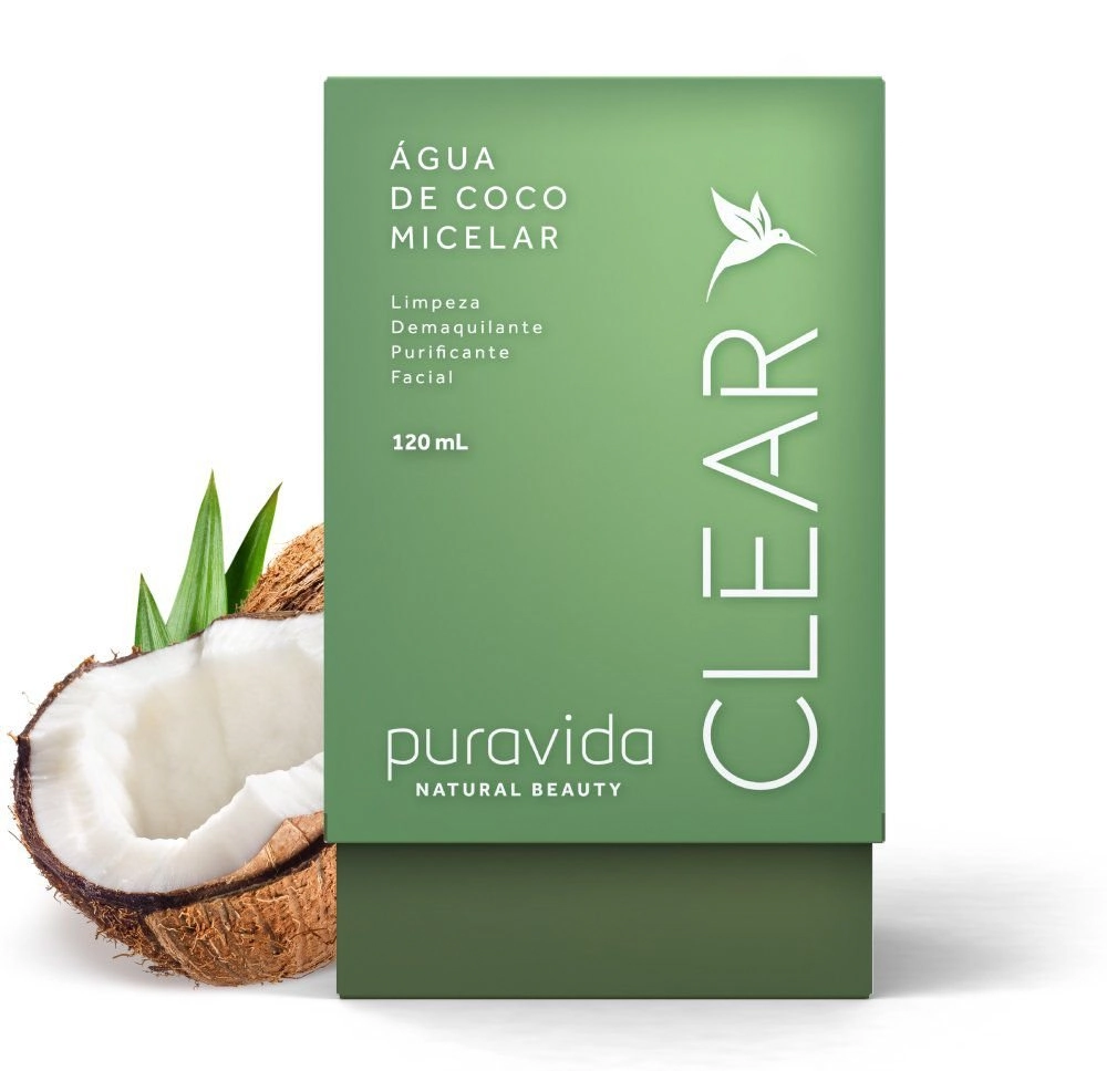 Agua De Coco Micelar Clear Pura Vida 120ml