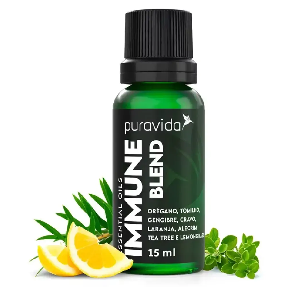 Immune Blend Óleos Essenciais Puravida 15ml