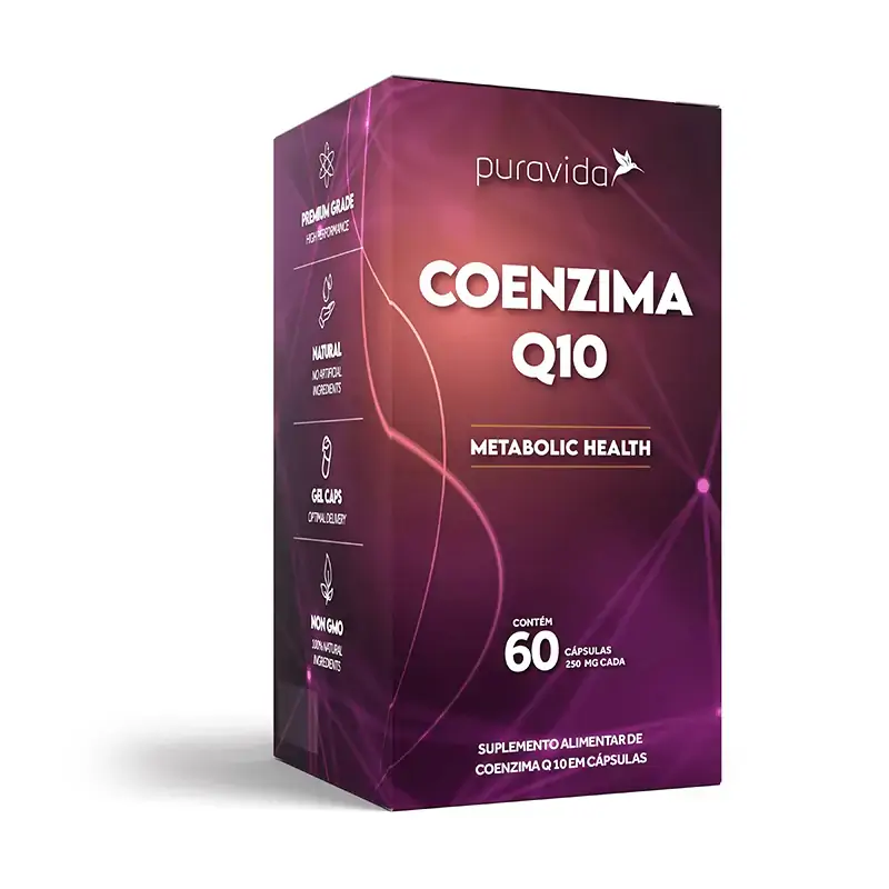 COENZIMA Q10 METABOLIC HEALTH 60CAP PURAVIDA