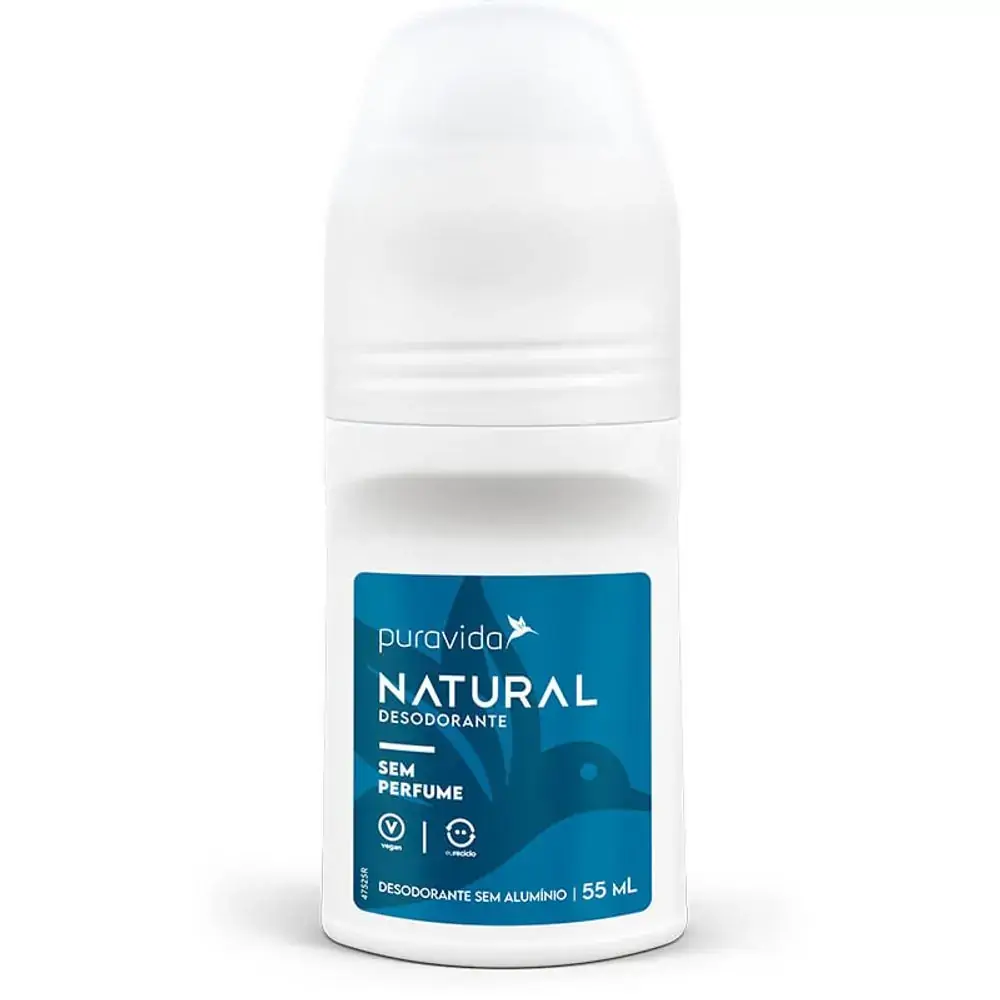 Desodorante Natural Sem Perfume 55ml