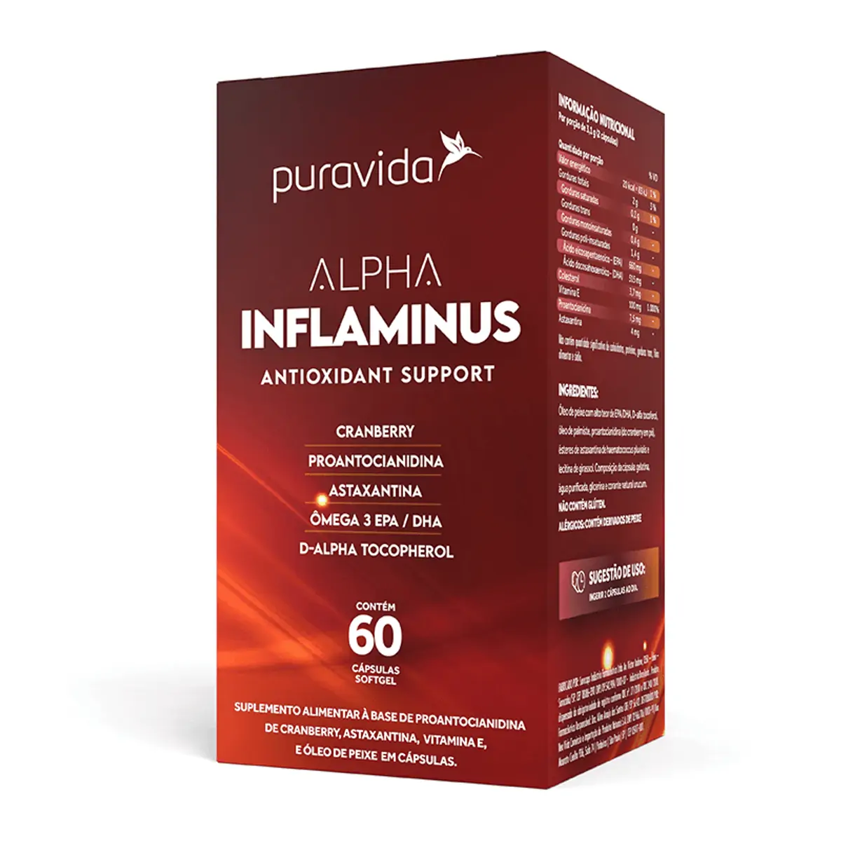 Alpha Inflaminus Puravida 60Caps