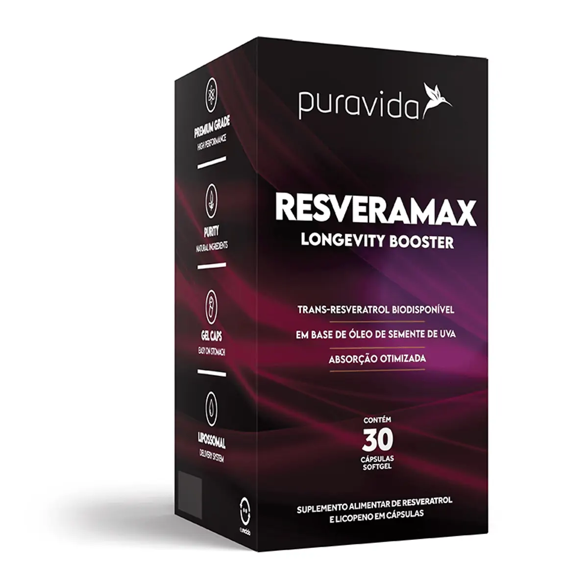 RESVERAMAX LONGEVITY BOOSTER, PURAVIDA
