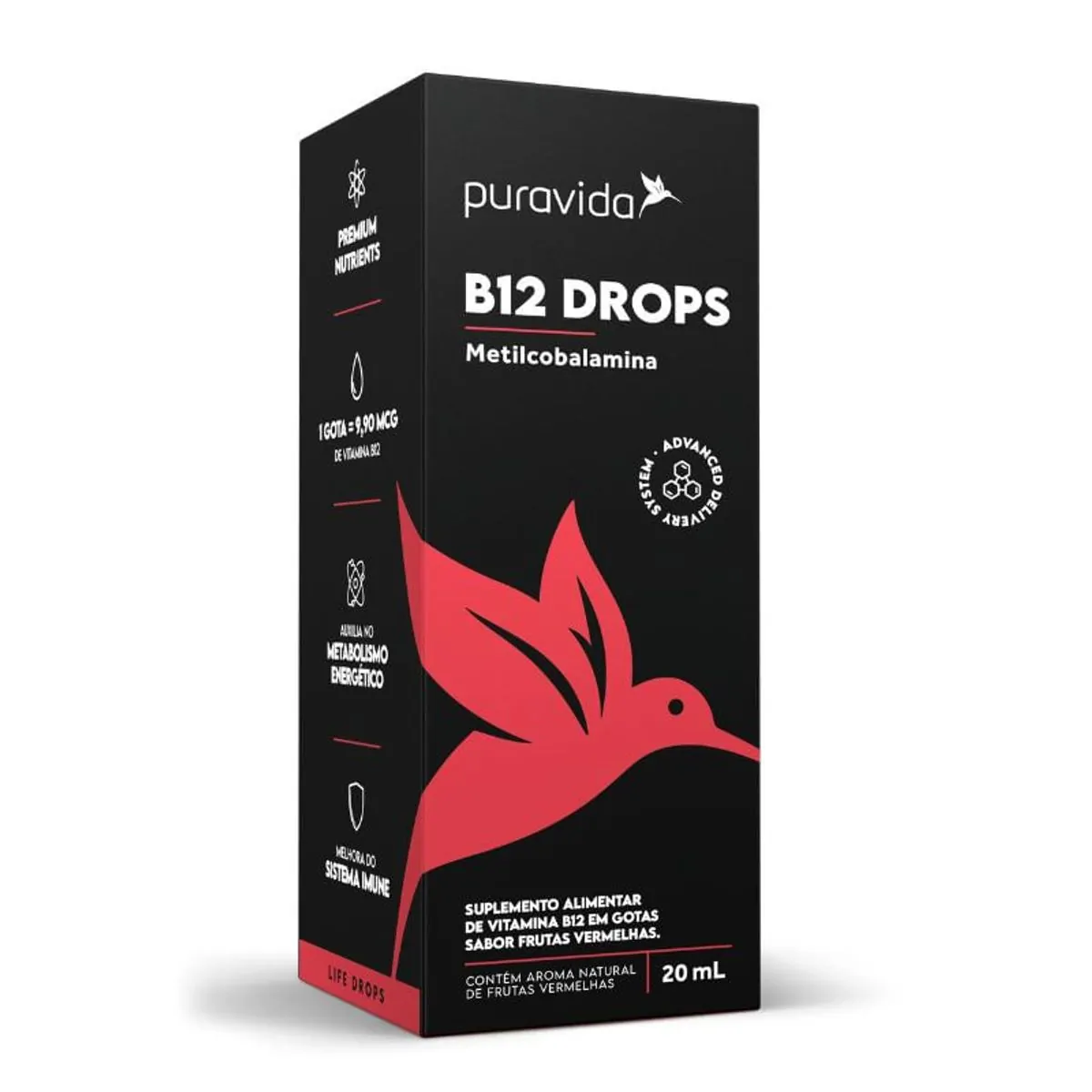 B12 Drops Pura Vida 20ml