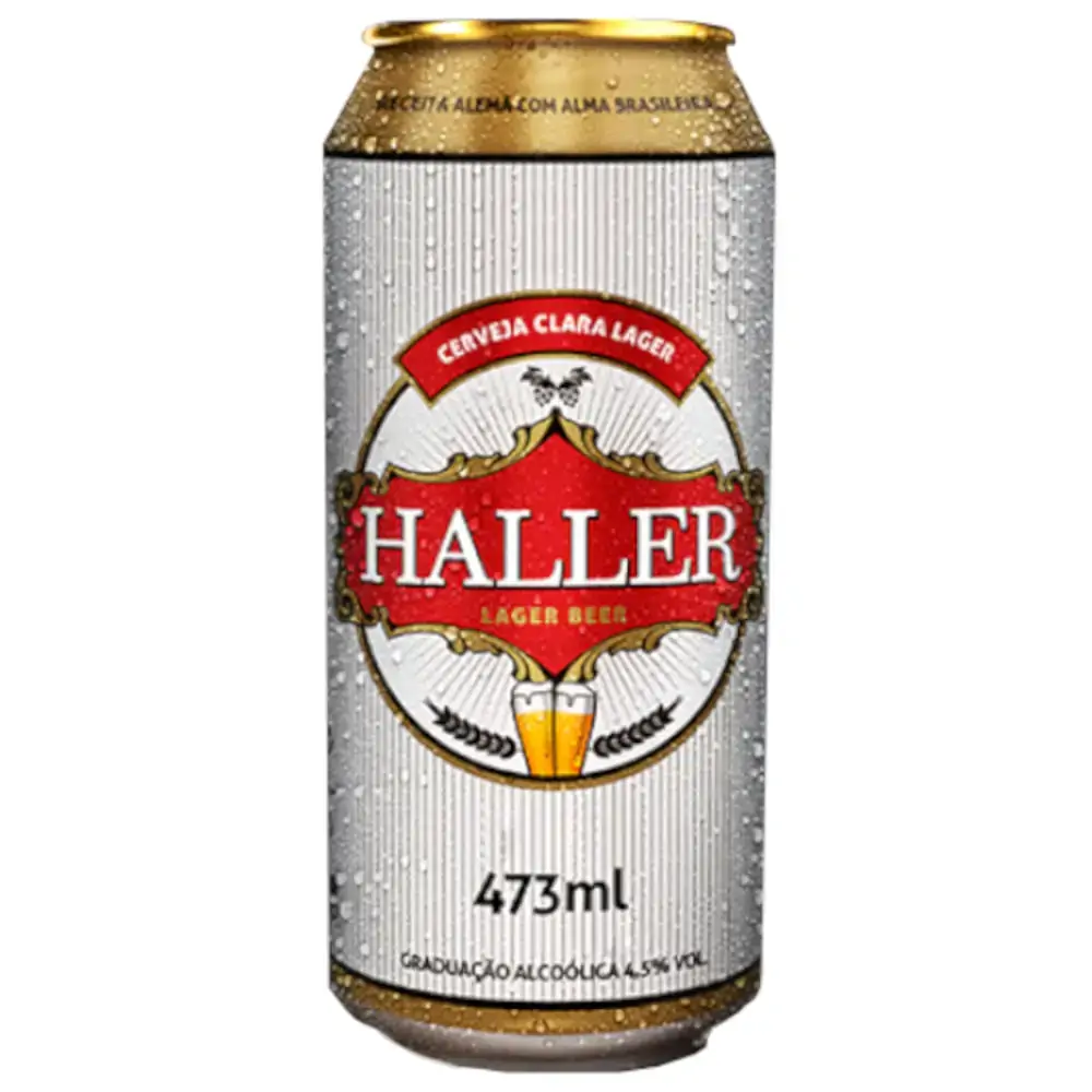 Cerveja Haller 473 Ml Lata 12 Und