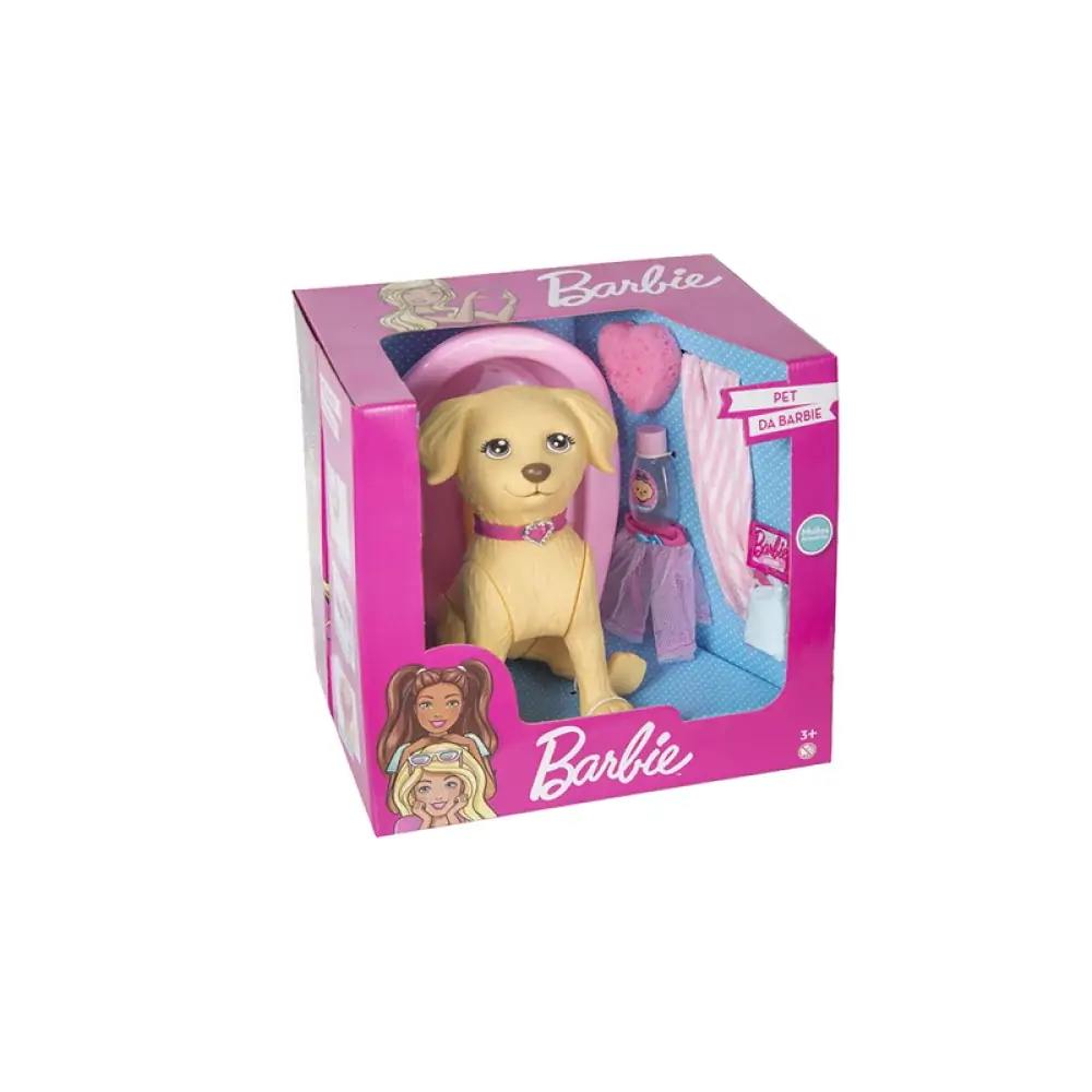 Cachorrinha com Acessórios - Pet Shop da Barbie - Pupee