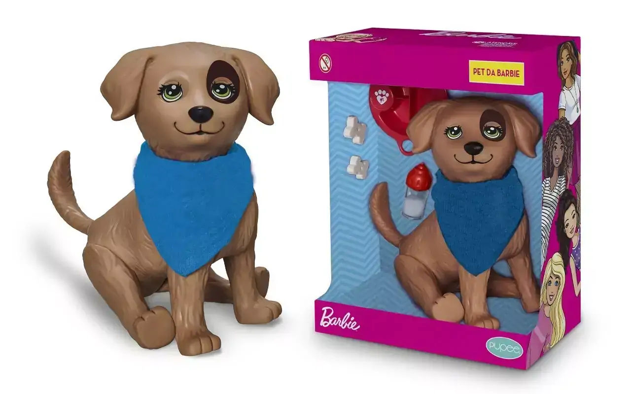 Cachorrinho Da Barbie Grande Pet Shop Rookie da Barbie