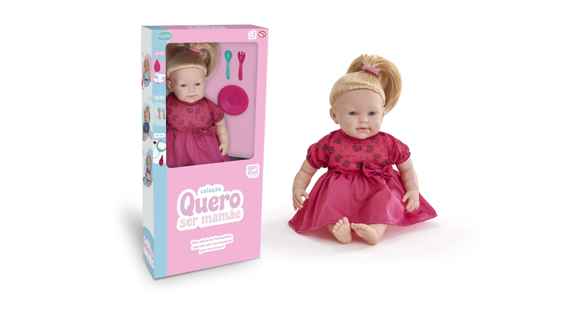 Quero Ser Mamae Papinha 1163 Puppe