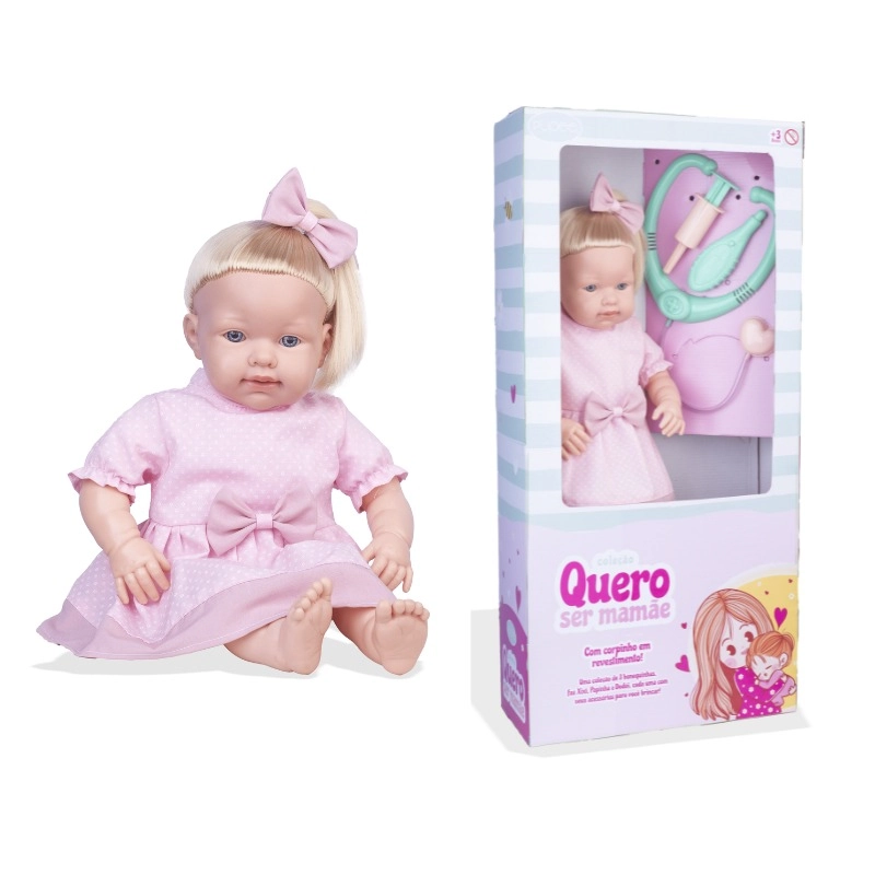 Quero Ser Mamae Dodoi 1164 Puppe