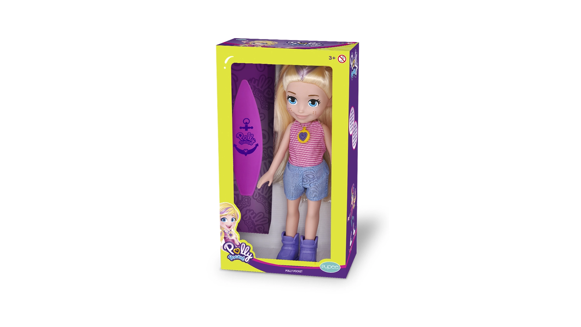 Boneca Polly Pocket Surf - Pupee