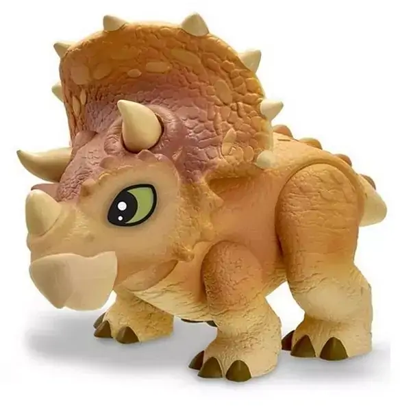 Boneco Dino Baby Triceratops Jurassic World Cores Sortidas 21x24 Cm, Pupee 1462, +3 Anos - 148043