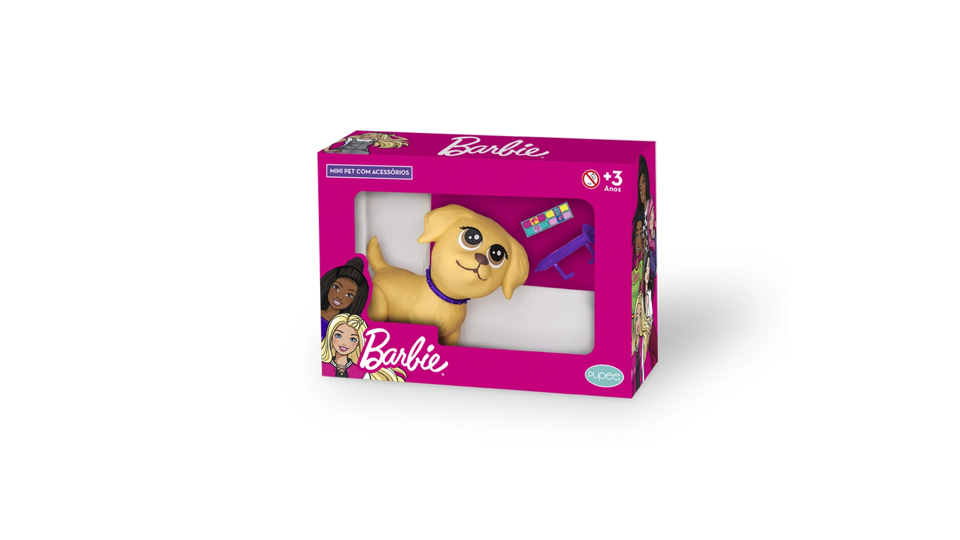 Mini Pets Da Barbie Taffy Dodoi C/acessorios. 1206. Pupee.