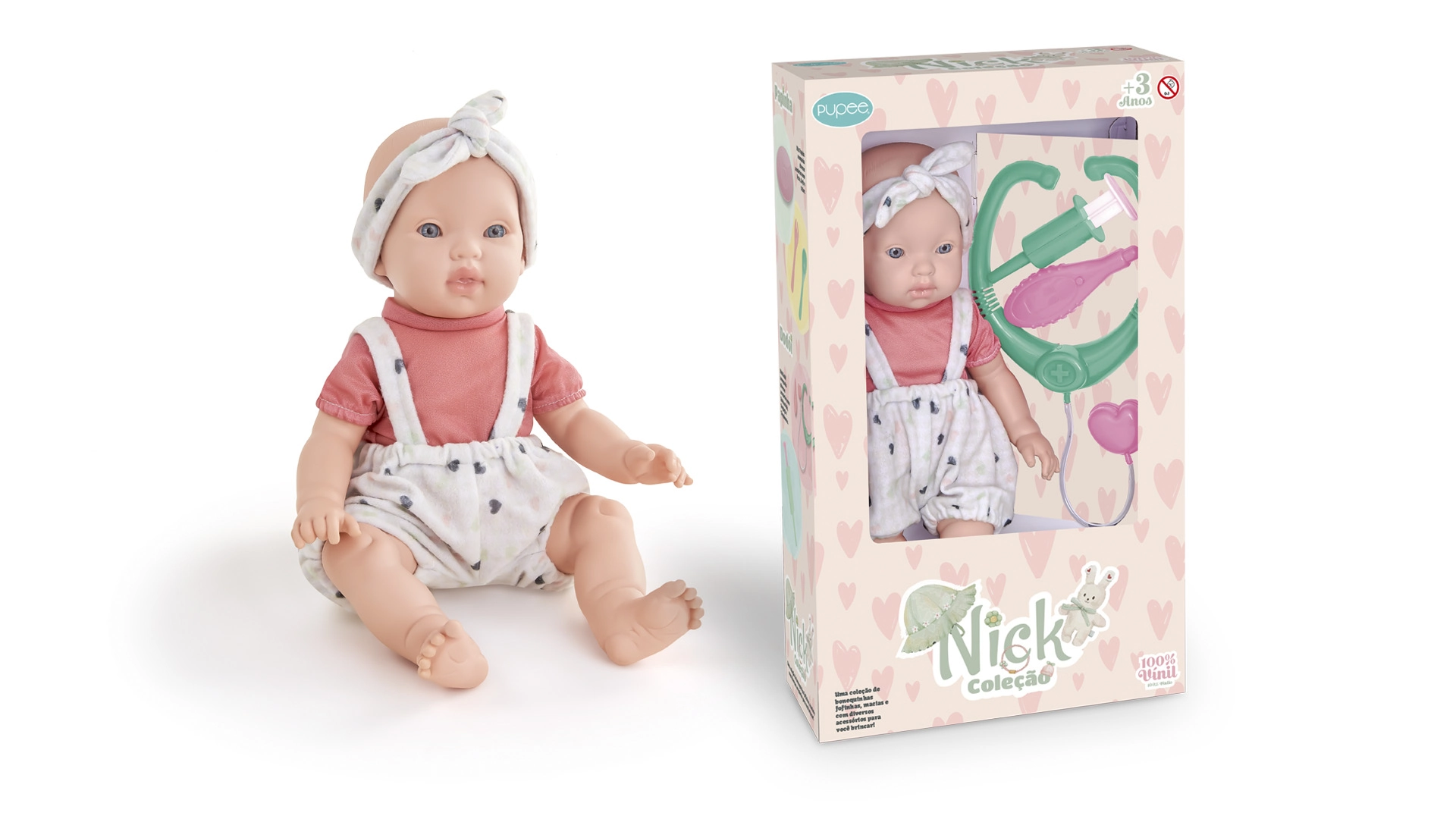 Boneca Nick Dodoi 1141 Pupee