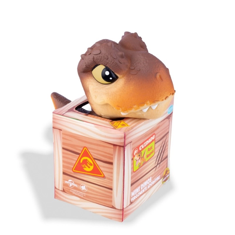 Dinossauro Mini T Rex Marrom 1488 Pupee