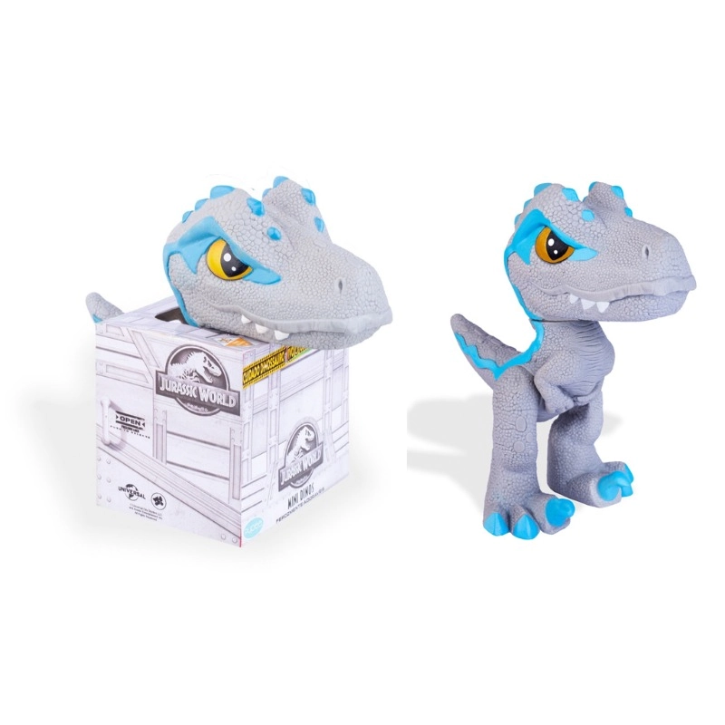Dinossauro Mini Blue Cinza 1490 Pupee