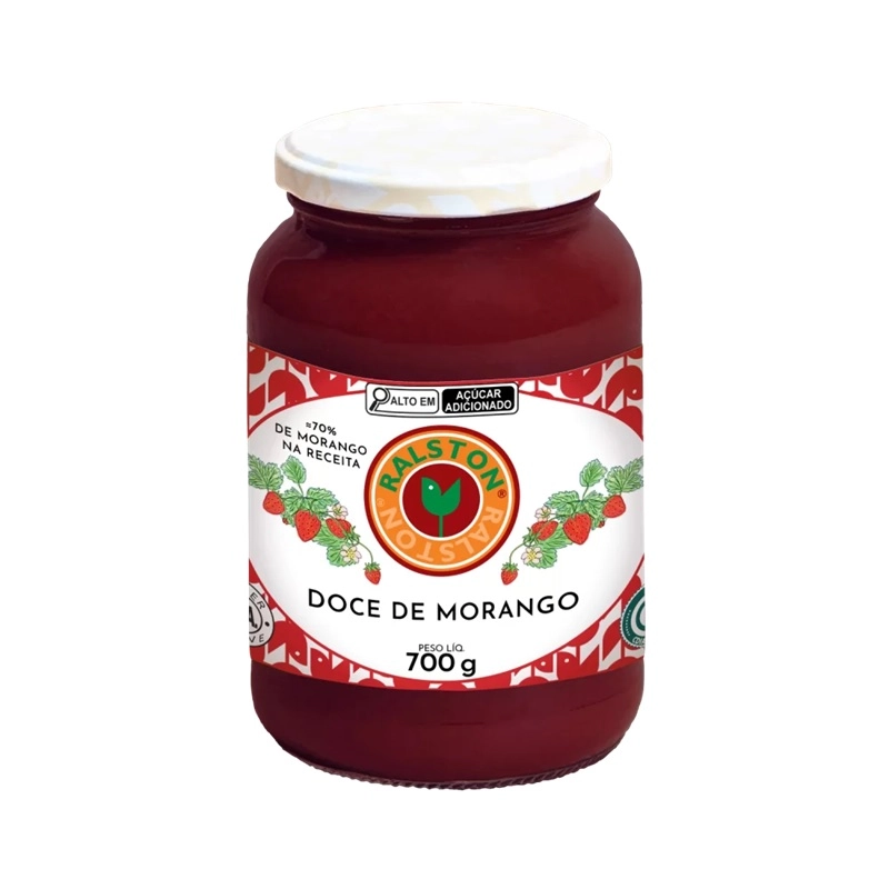 Doce De Morango Ralston 700g