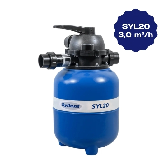 Filtro Para Piscina Syl20 3 0 M³/h Marca Syllent