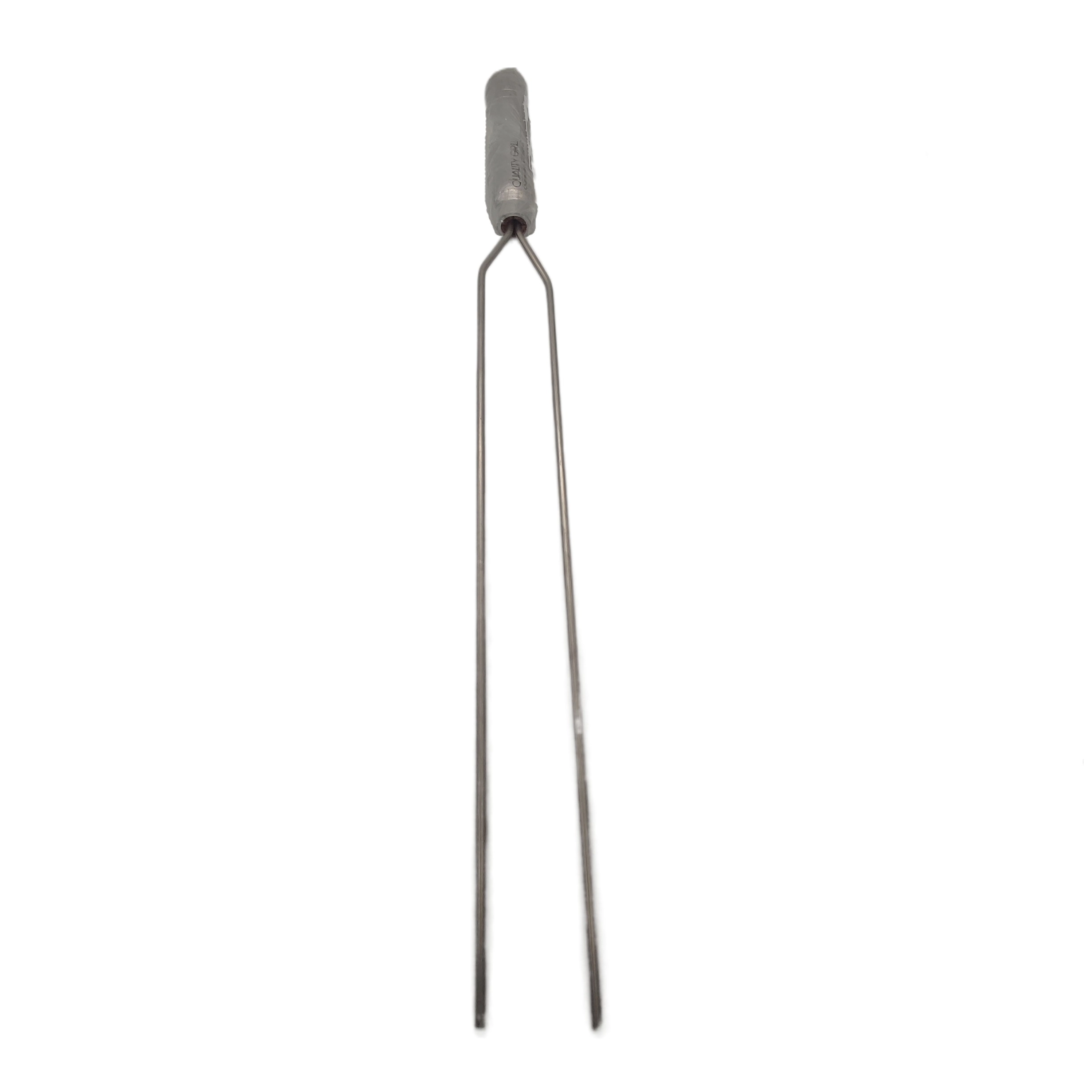 Espeto Quality Inox Duplo 40cm 304 Cb Alumínio