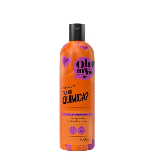Sh.oh My 300ml Cabelos C Quimica Rolou Quimica